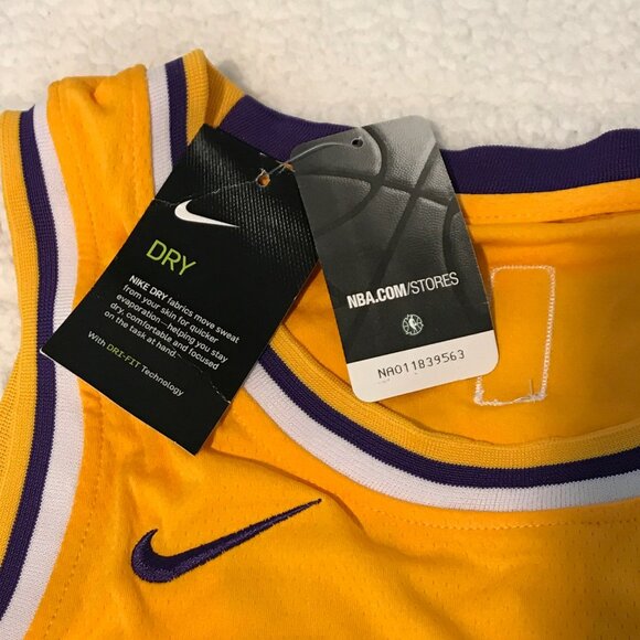 Lebron James Lakers Jersey Nike Swingman series size 50 (L) with tags - Picture 3 of 5